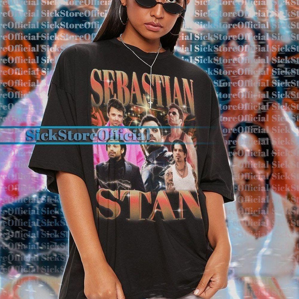 Sebastian Stan Vintage Vuitino Shirt